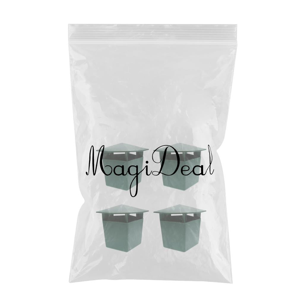 4Pcs Eco-friendly Snail Cage House Catcher Trap Pest Control 10x11cm