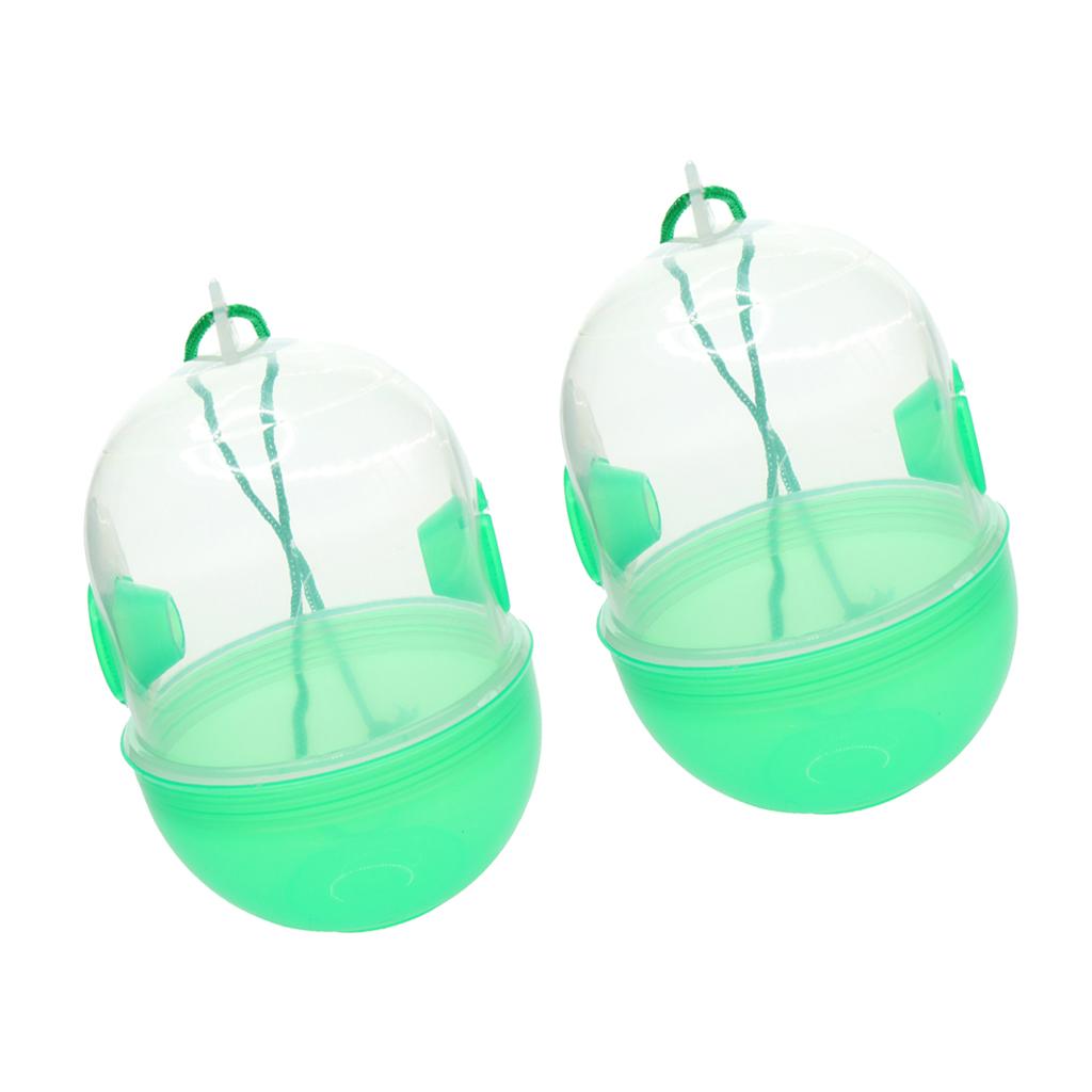 2pcs Yellow Jackets Trap Wasp Hornets and Bees Trap Natural Bee Catcher