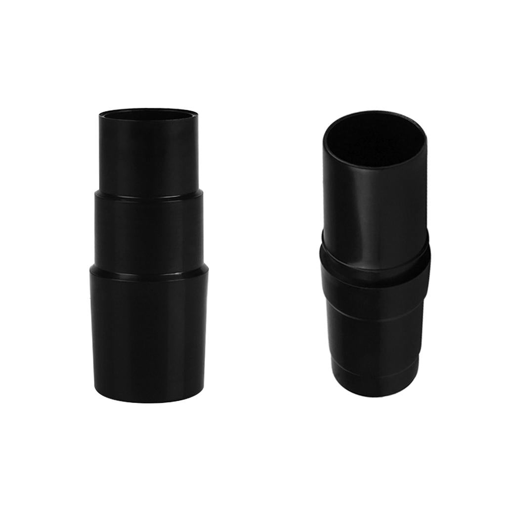4 x Vacuum Cleaner Brush Nozzle Hose Connector Adapter 32mm Inner Black