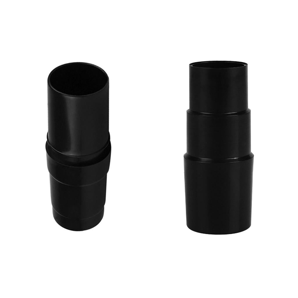 4 x Vacuum Cleaner Brush Nozzle Hose Connector Adapter 32mm Inner Black