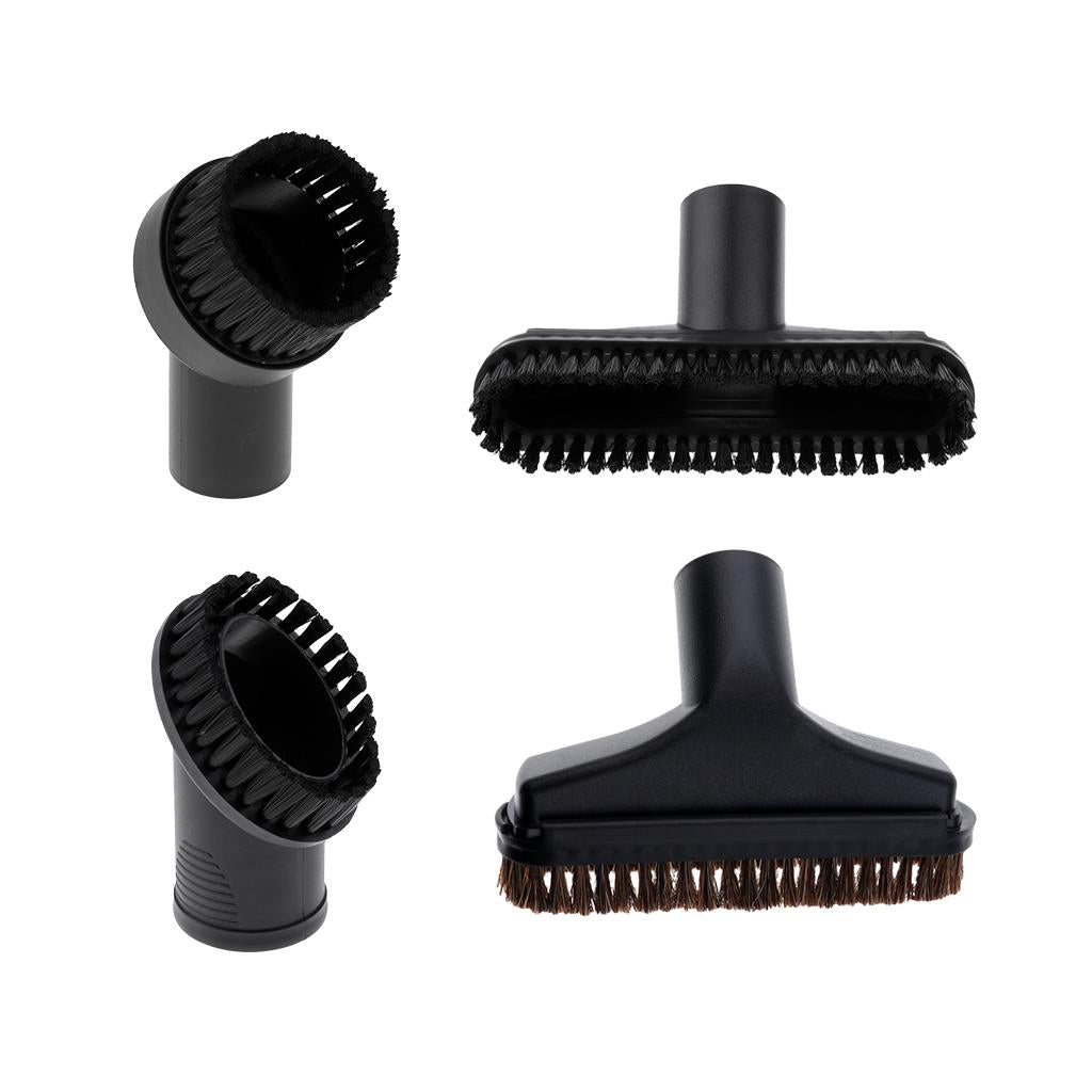 4pcs 32mm/1.25 Universal Soft Vacuum Cleaner Brush Heads Replacement "