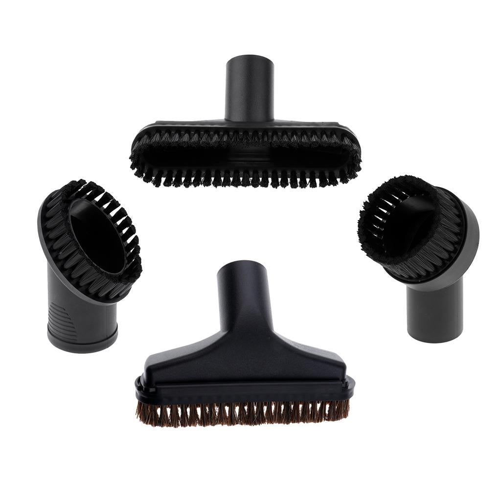 4pcs 32mm/1.25 Universal Soft Vacuum Cleaner Brush Heads Replacement "