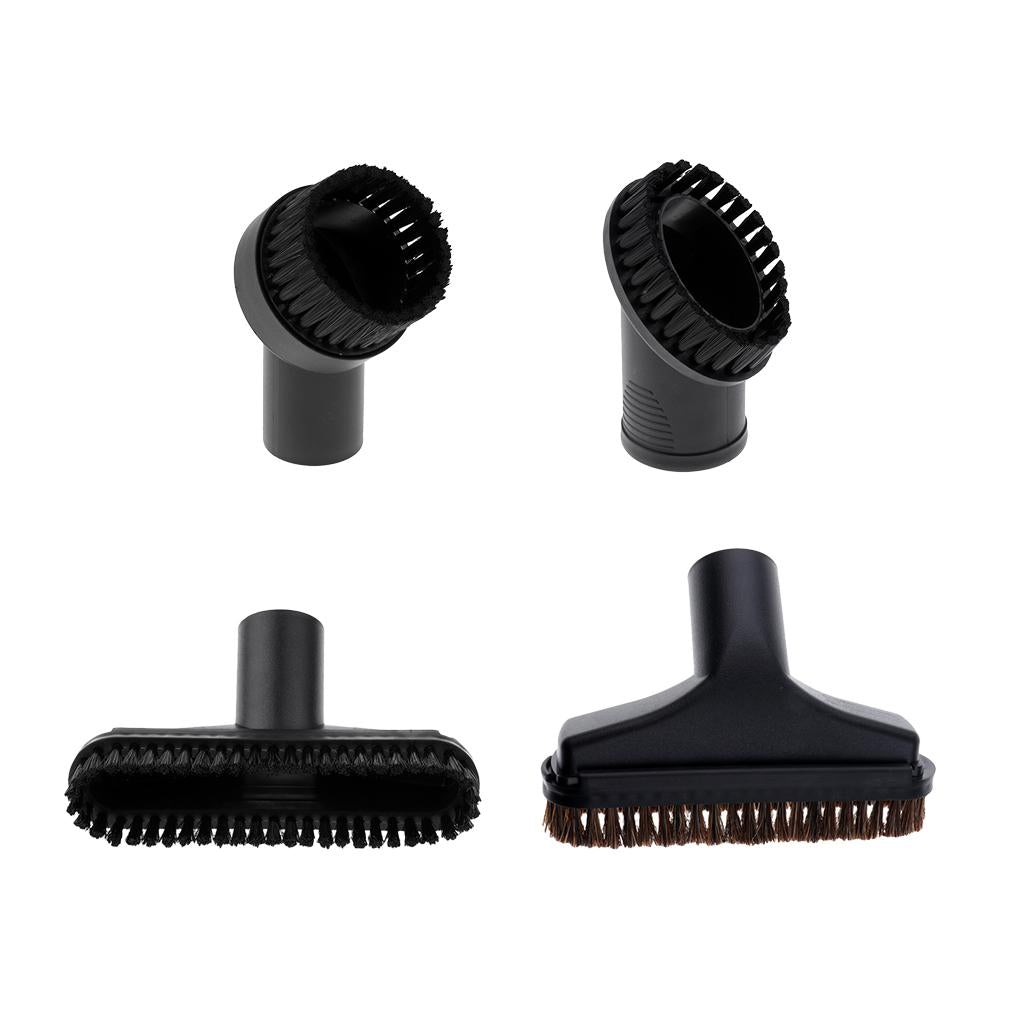 4pcs 32mm/1.25 Universal Soft Vacuum Cleaner Brush Heads Replacement "