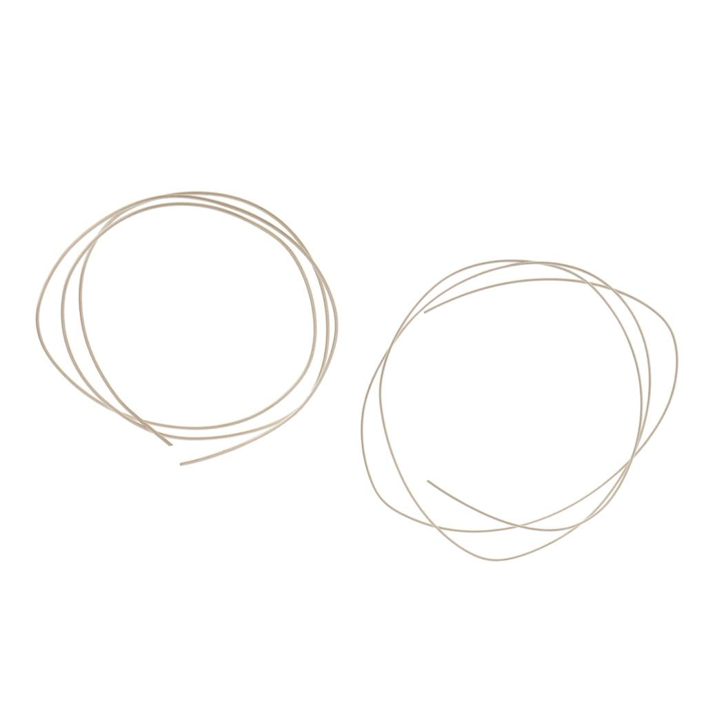 2 Pieces 925 Solid Sterling Silver Strip Wire 0.6mm 0.8mm DIY Jewelry Making