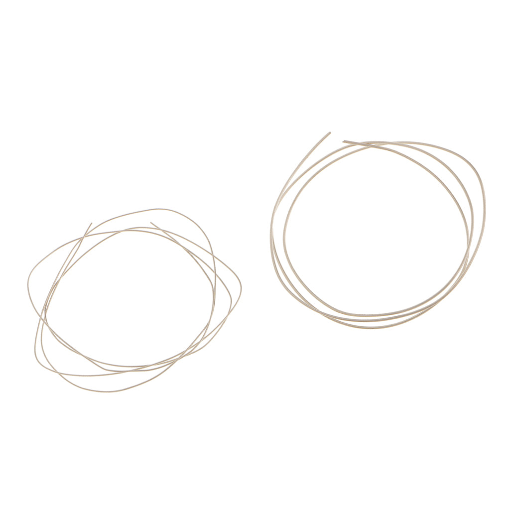 2 Pieces 50cm 925 Solid Sterling Silver Wire DIY Jewelry Making Crafts