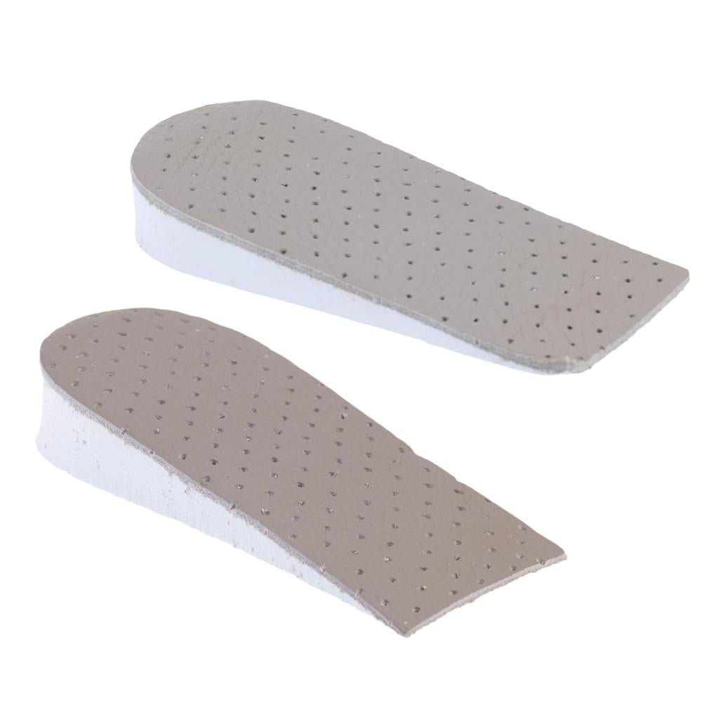2pcs Invisible Shoes Insole Insert Increased Height Taller Lift Half Pad