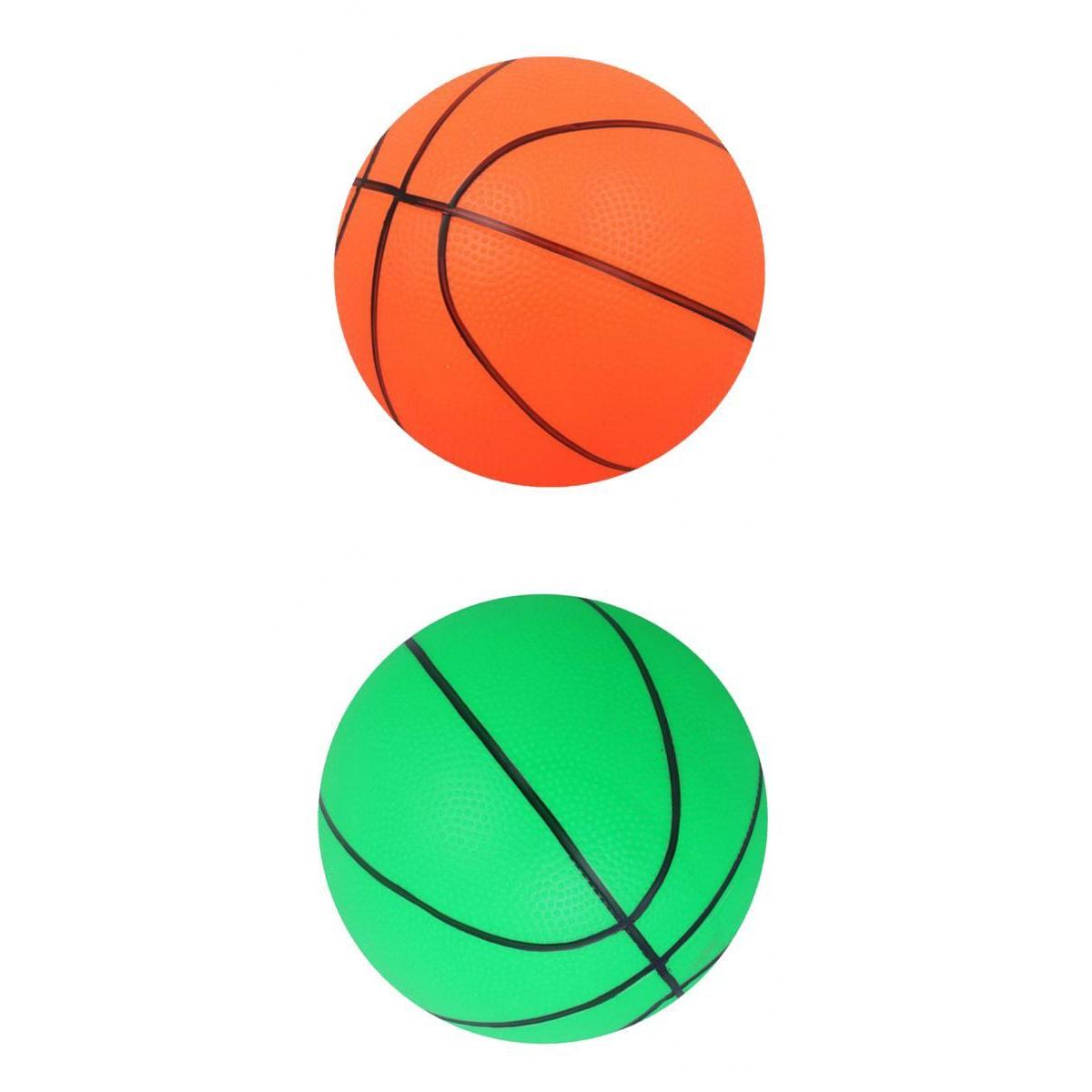 2pcs 6 Inch Kids Mini Inflatable Basketball Blow Kids Indoor Game Toy Gift