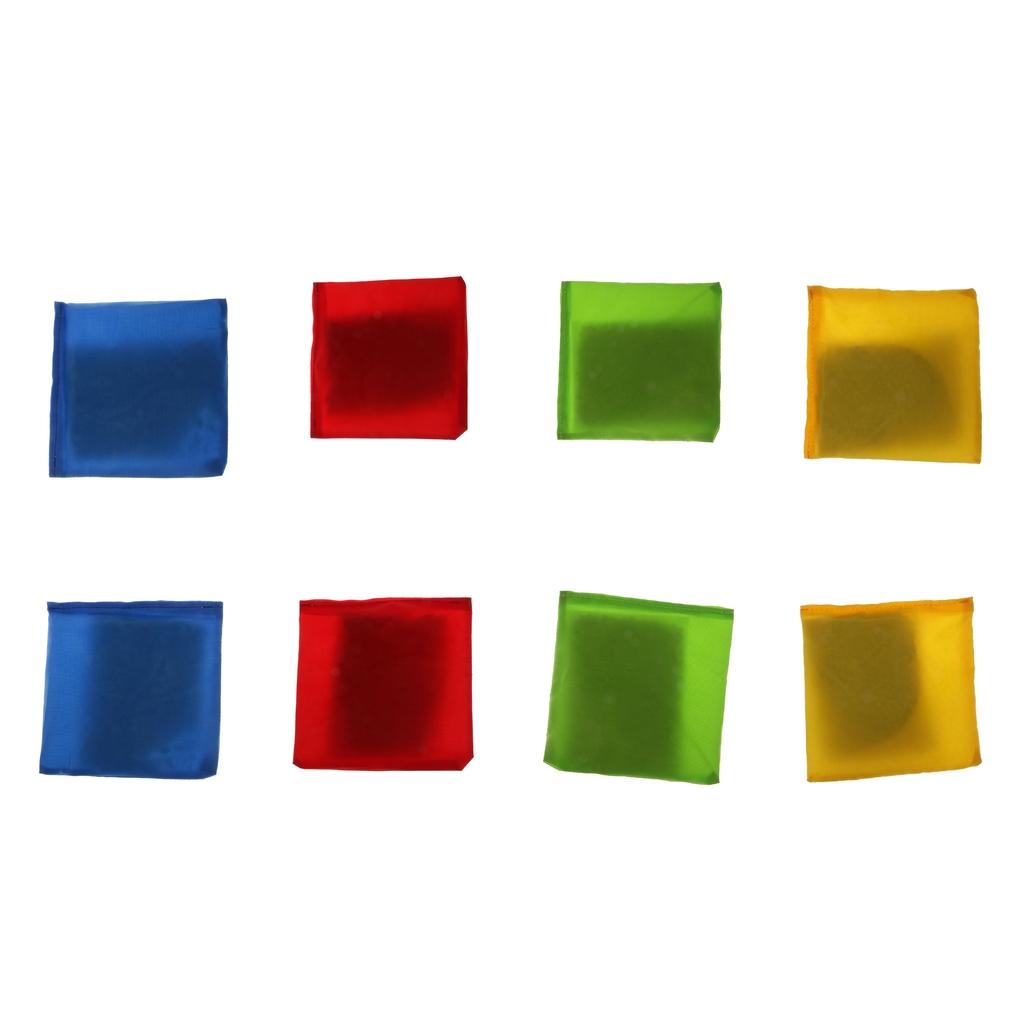 8 Pieces Double Layer Cornhole Bag - Bean Bag for Tossing Corn Hole Game