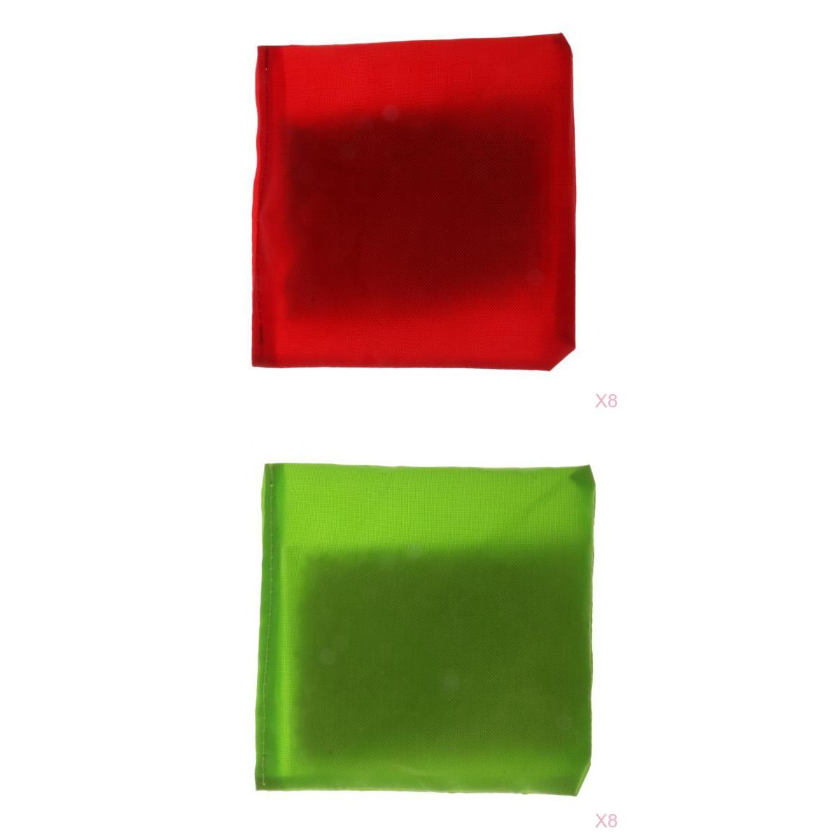 16 Pieces Double Layer Cornhole Bag - Bean Bag for Tossing Corn Hole Game
