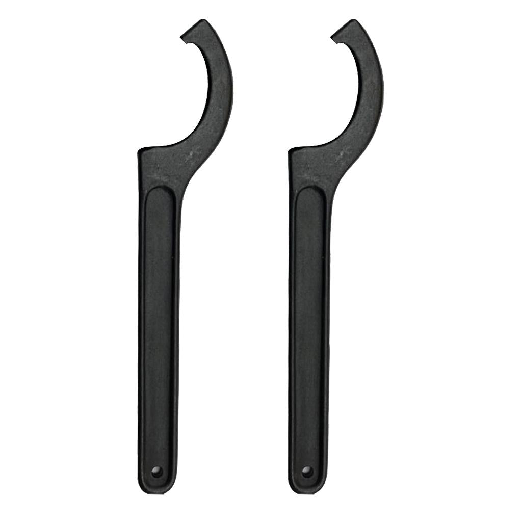 2x High Carbon Steel ER Hook Wrench Spanner CNC Collet Chuck Clamping 28-32