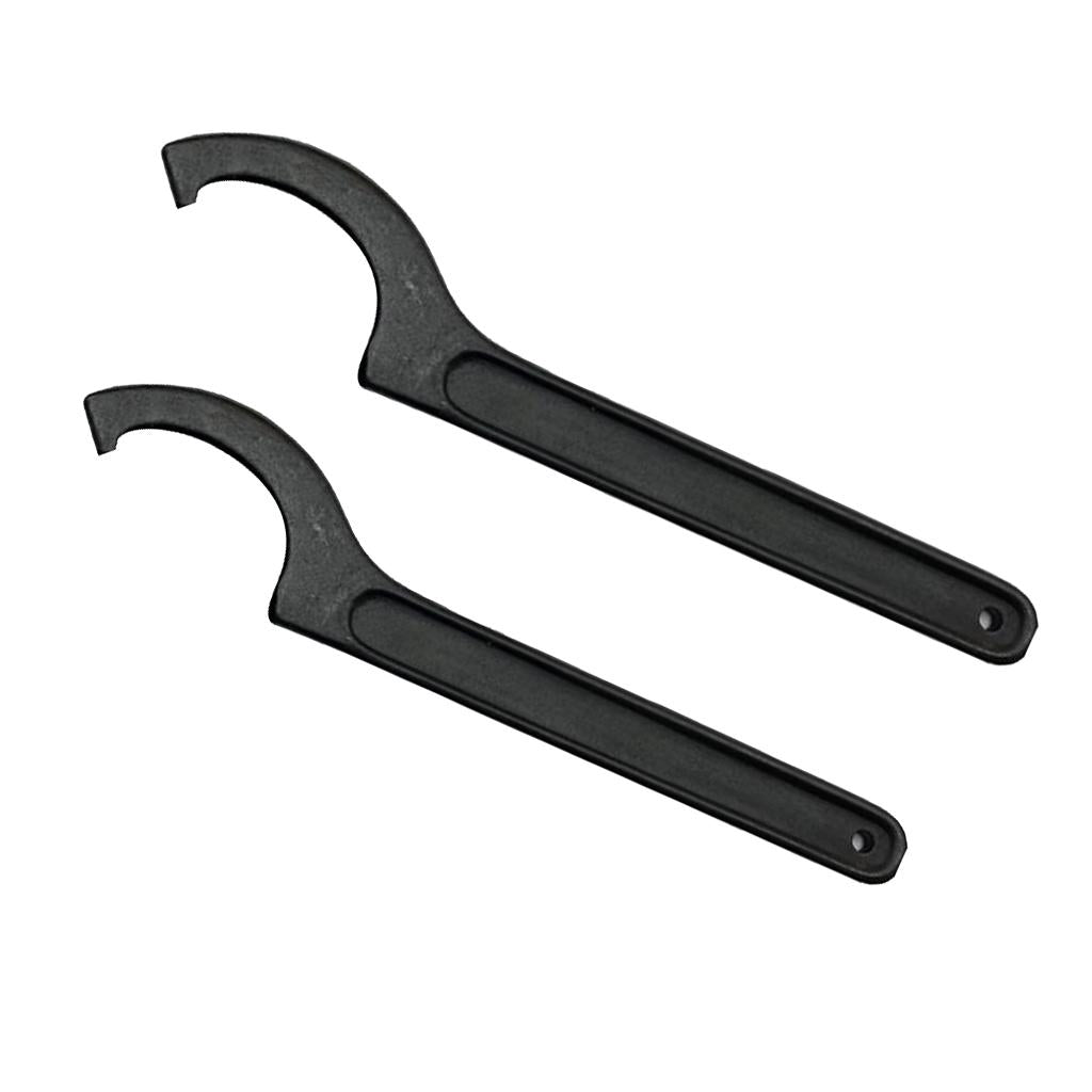 2 Pieces ER Hook Wrench Spanner for CNC Collet Chuck Clamping 22-26 & 28-32