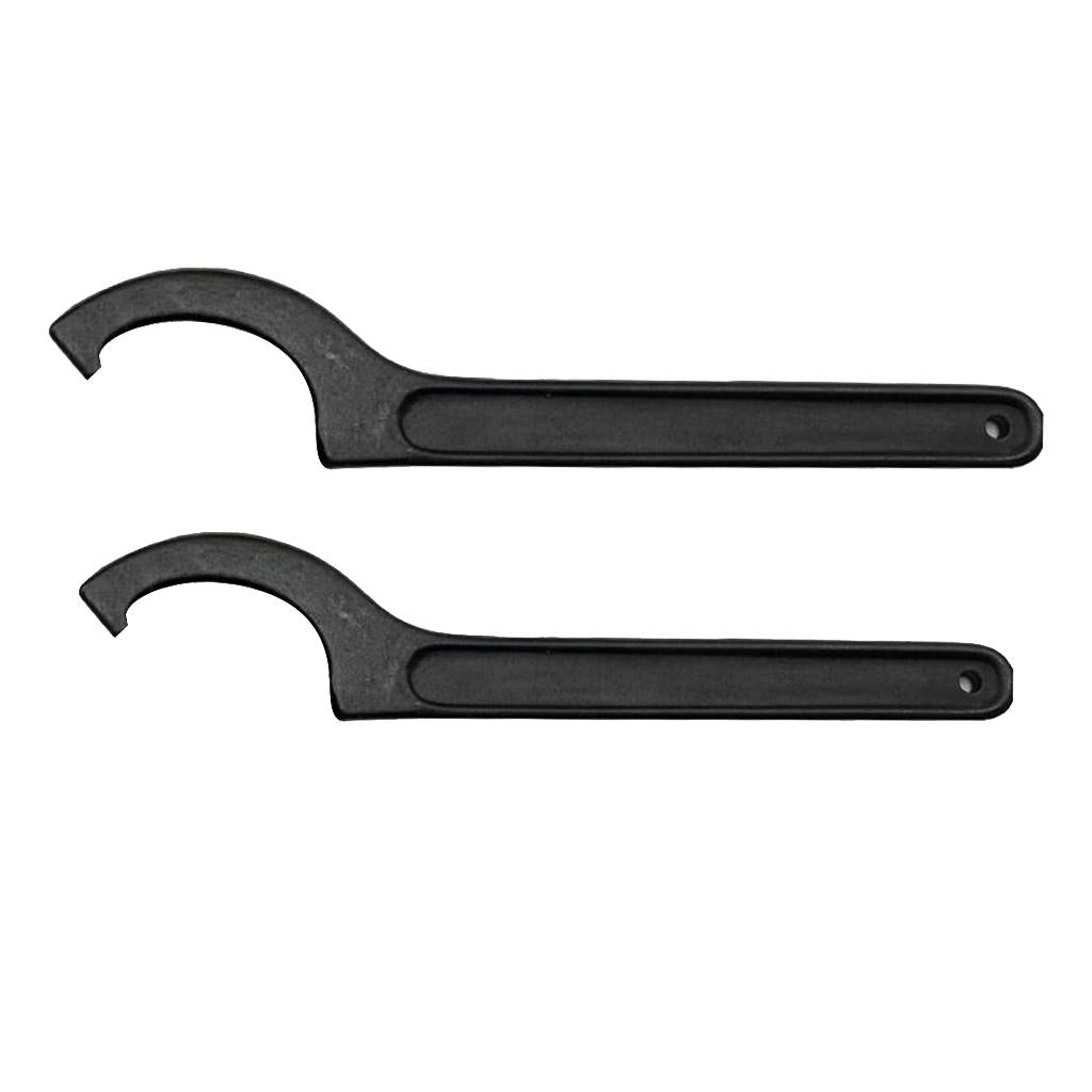 2 Pieces ER Hook Wrench Spanner for CNC Collet Chuck Clamping 22-26 & 28-32