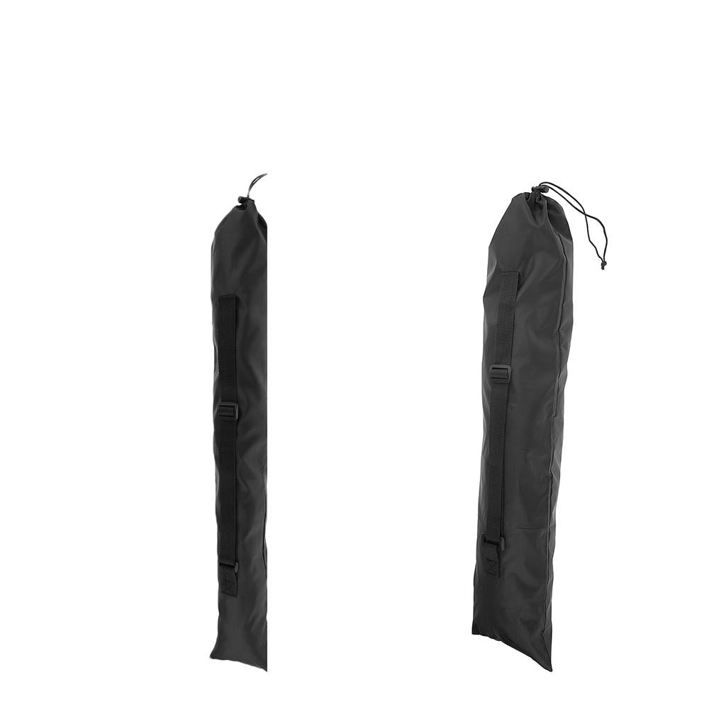 2pcs Foldable Alpenstock Hiking Walking Stick Storage Pouch Carry Bag 2 Size