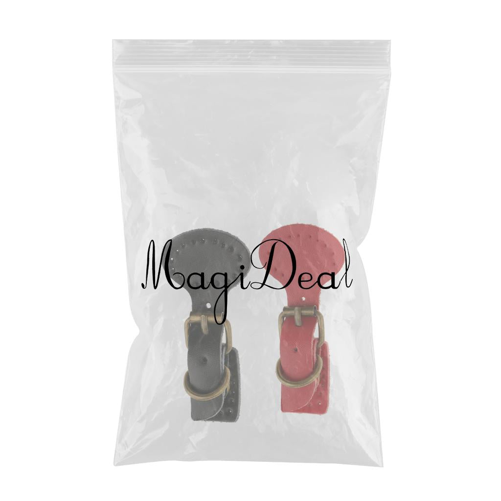 2 Sets Sew on Leather Magnetic Snap Buckles DIY Bag Handbag Replacement