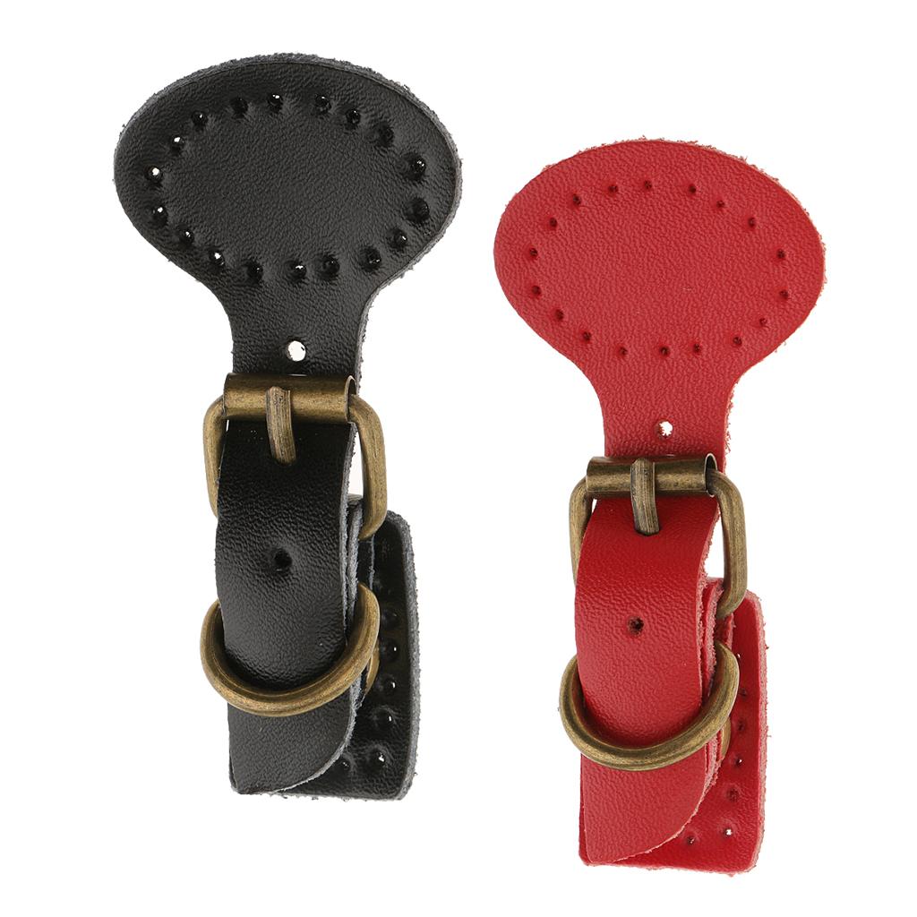 2 Sets Sew on Leather Magnetic Snap Buckles DIY Bag Handbag Replacement