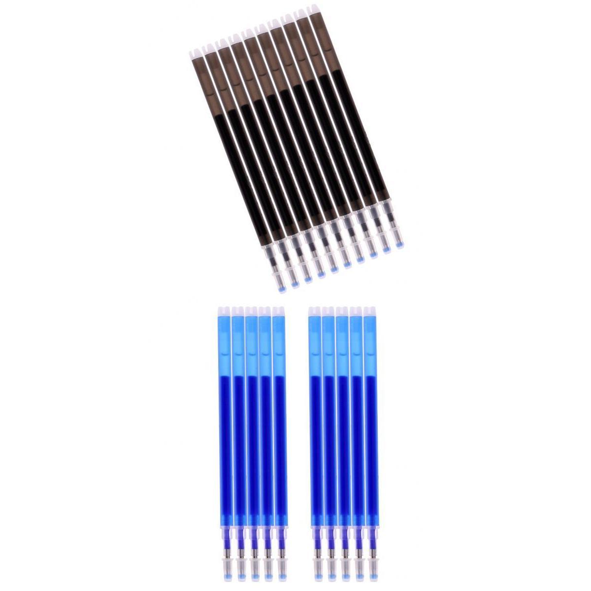 20pcs/set High Temperature Disappearing Refill Pens Heat Erase Sewing Tools
