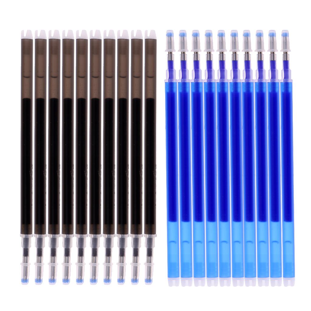 20pcs/set High Temperature Disappearing Refill Pens Heat Erase Sewing Tools