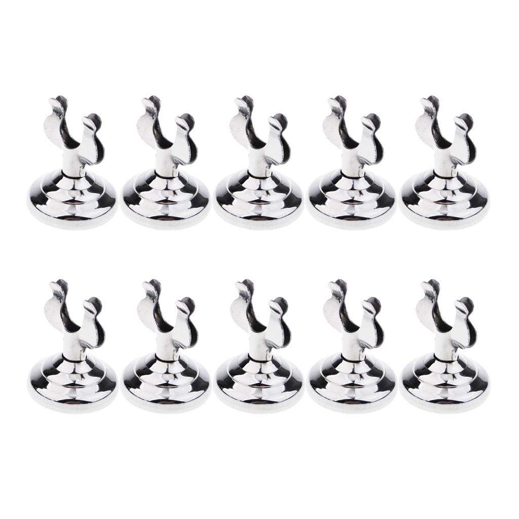 10pcs Restaurant U Shaped Number Card Table Holder Stand Place Card Holder