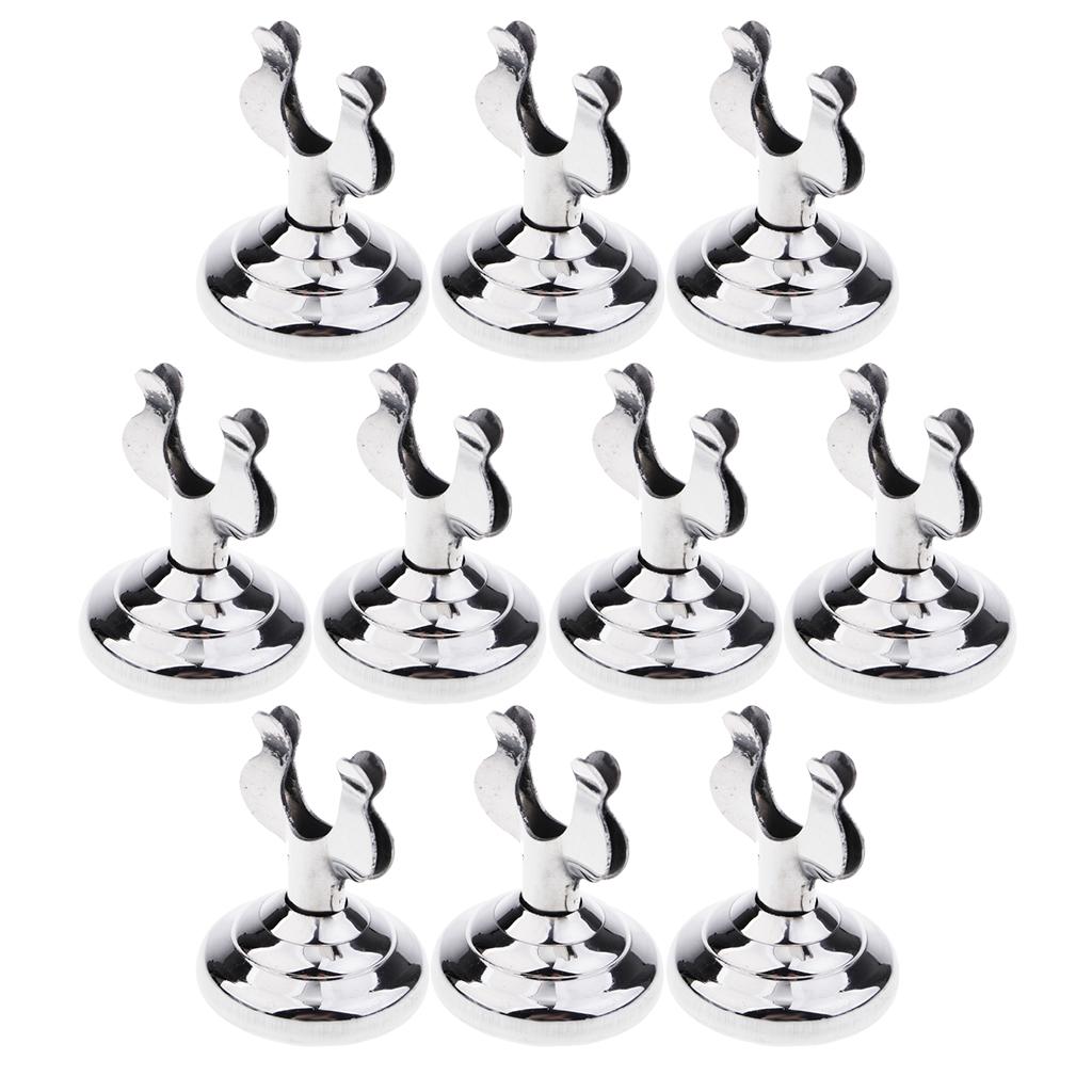 10pcs Restaurant U Shaped Number Card Table Holder Stand Place Card Holder