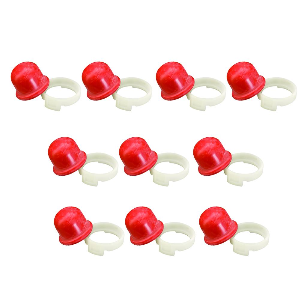 10Pcs Primer Bulb Ring 494408 694394 for 3 to 4 hp Engine