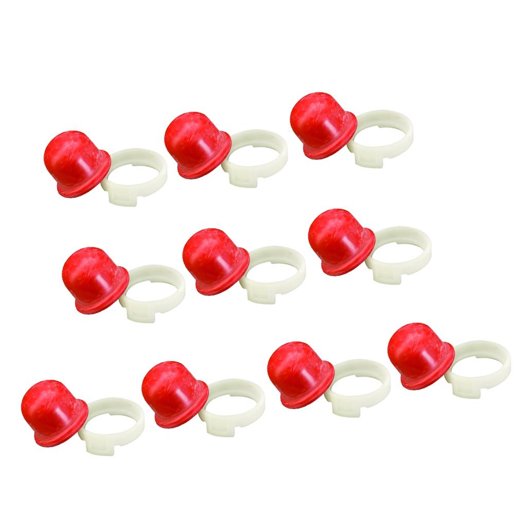 10Pcs Primer Bulb Ring 494408 694394 for 3 to 4 hp Engine