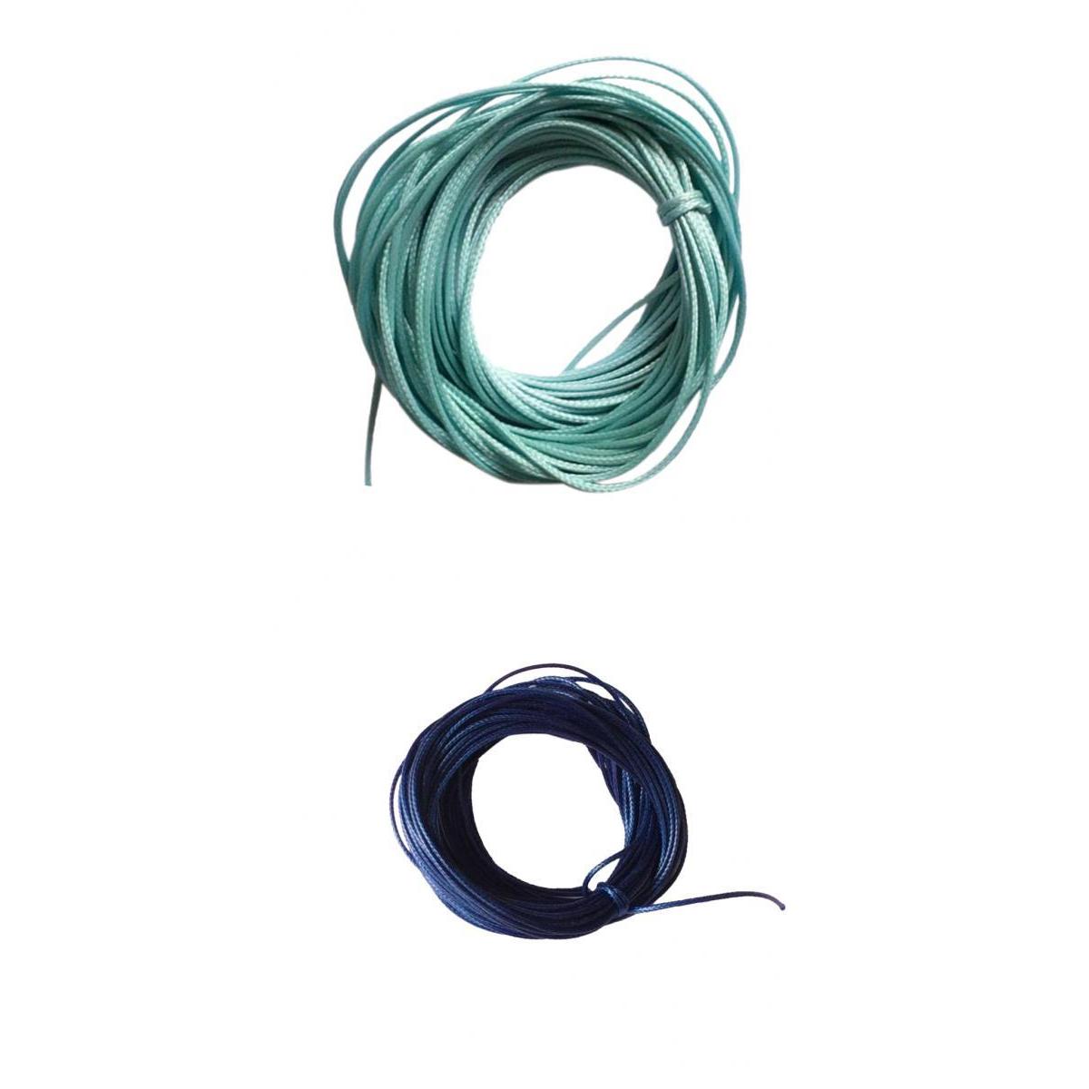 20 Meters Multicolor Wax Nylon String Rope DIY Bracelet Necklace Findings