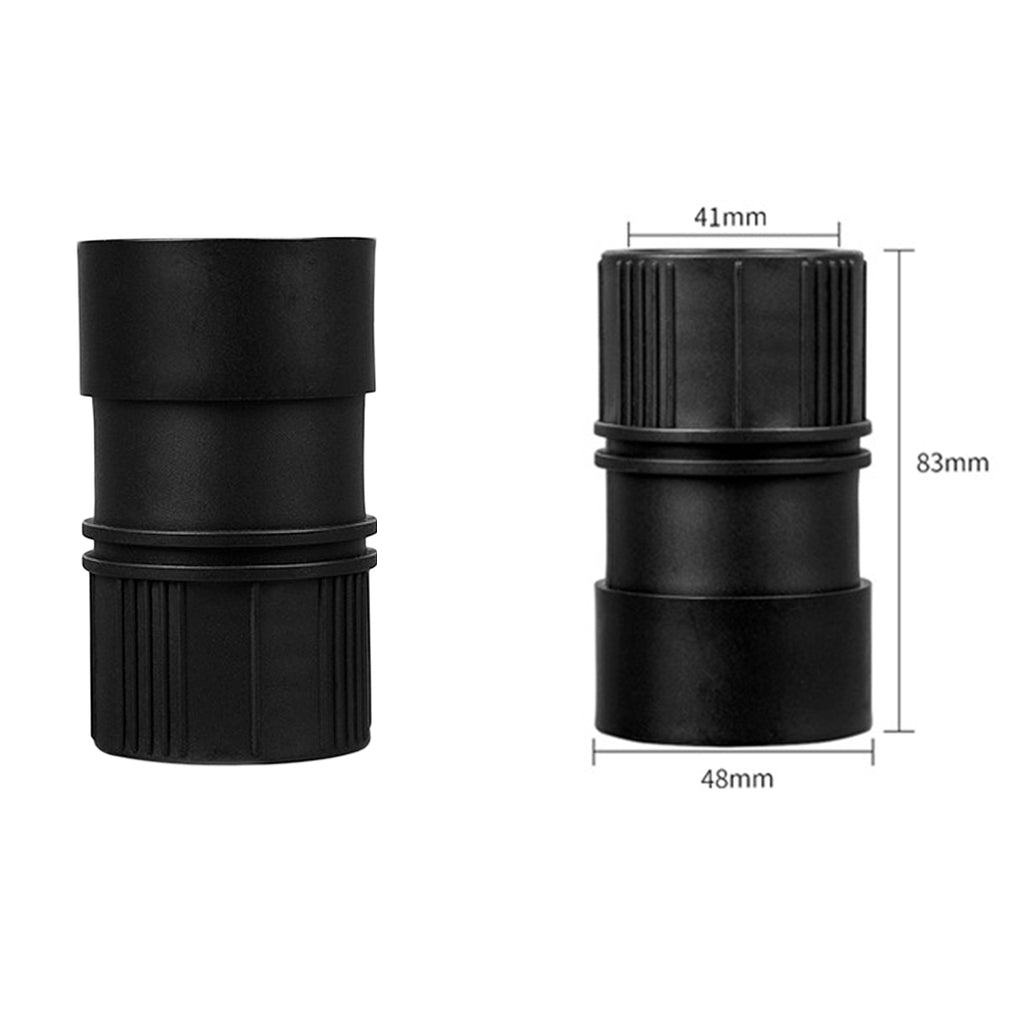 2pcs 15L Industrial Vaccum Cleaner Hose Adapter Spare Part Pipe Tube 41mm