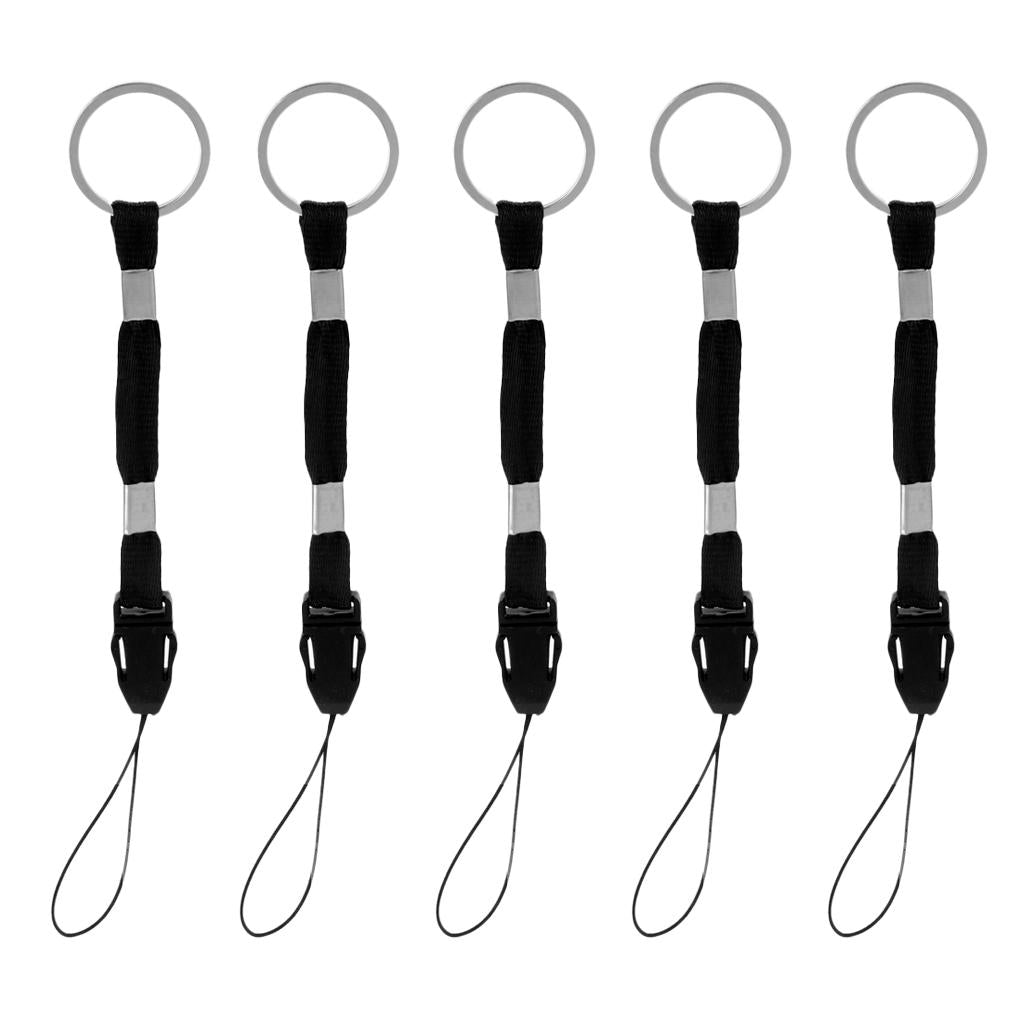 5pcs Hand Wrist Strap Cord Paracord Lanyard for Flashlight Torch Camera