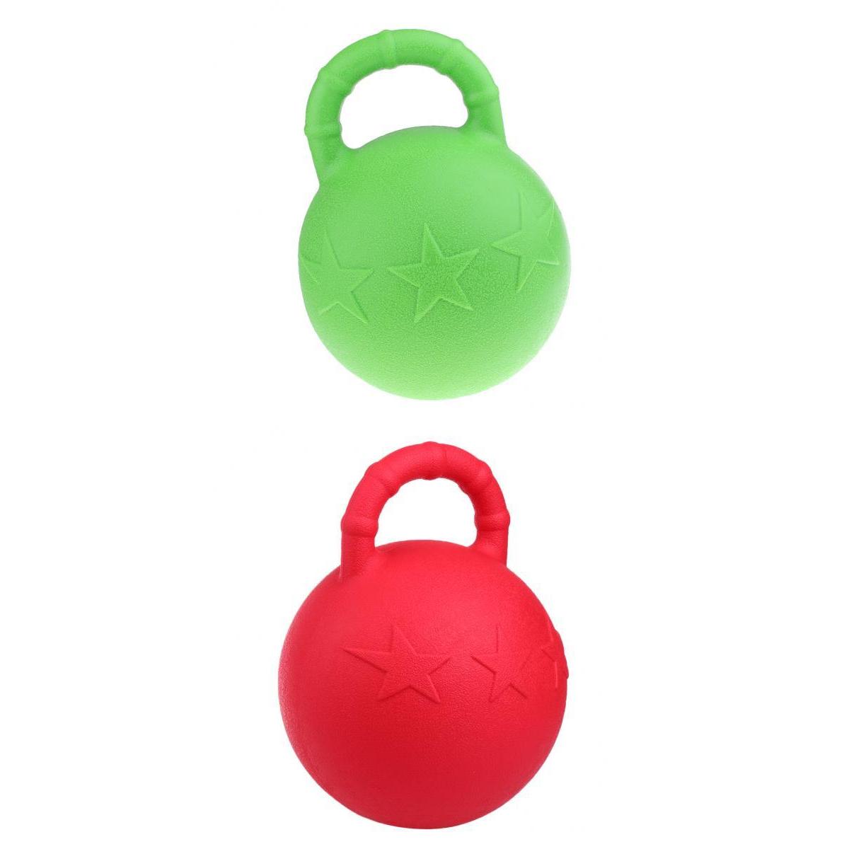 2 Pieces Horse Toy Game Ball Pet Joy Fun Horse Stable And Yard Toy