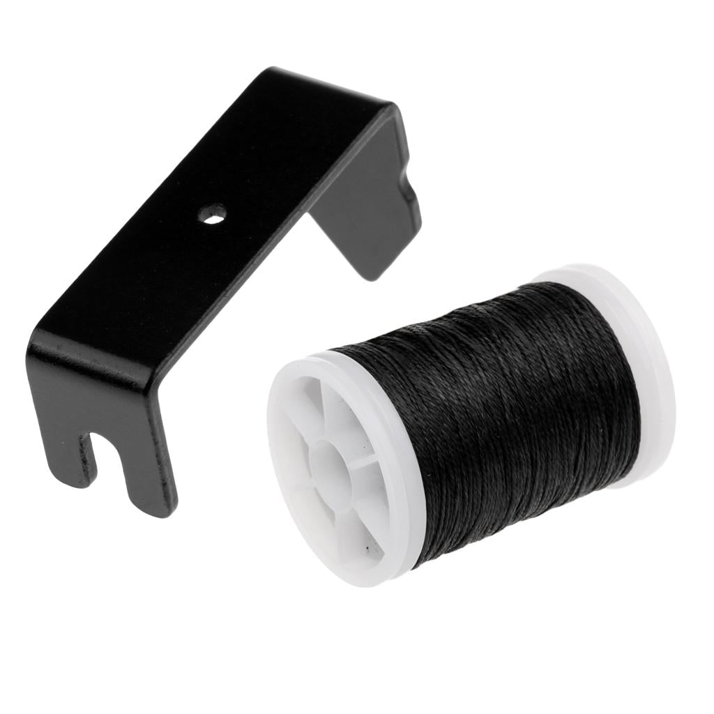 Bow String Serving Thread + Peep Sight Installer Bow String Separator Black
