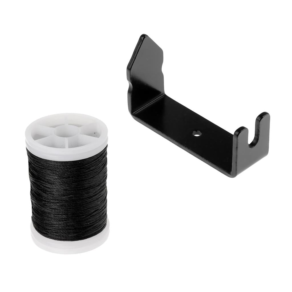 Bow String Serving Thread + Peep Sight Installer Bow String Separator Black
