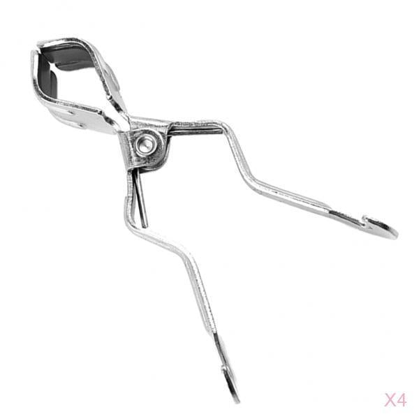 4pcs Outdoor Camping Lantern / Toilet Paper Holder Hanger Clip Clamp on Tent