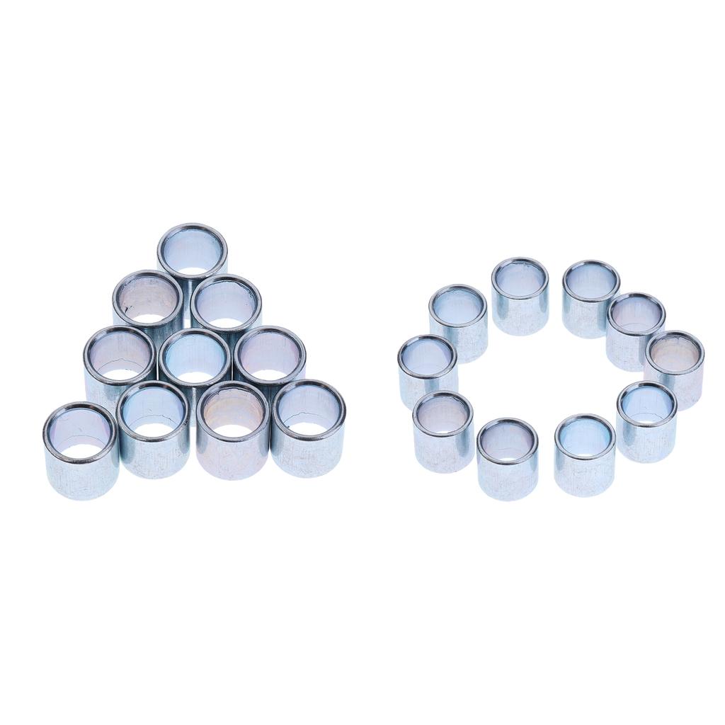 20 Pieces 8mm Inline Skates Roller Skates Replacement Wheels Bearing Spacers