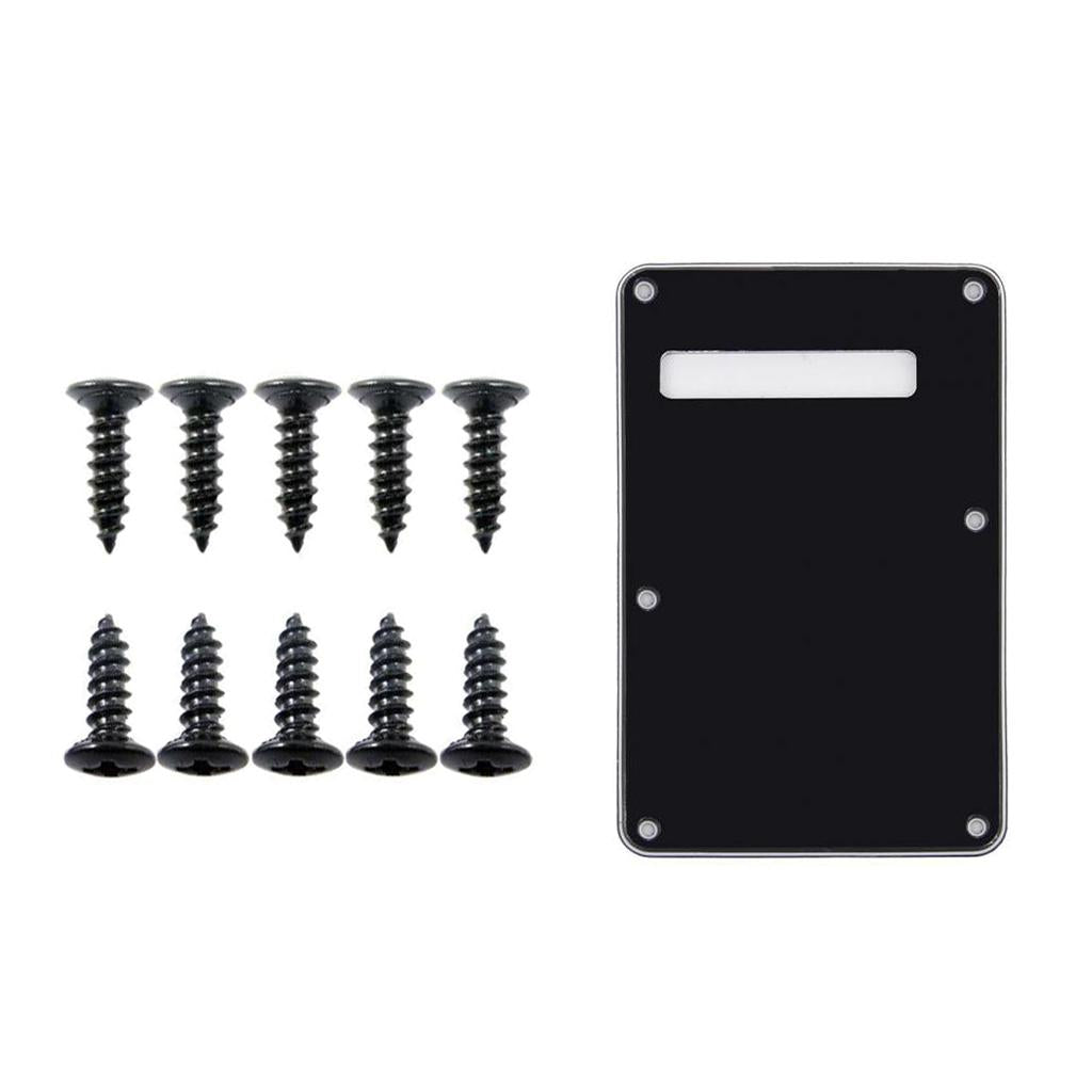 1 Set Electric Guitar Back Plate with Mounting Screws