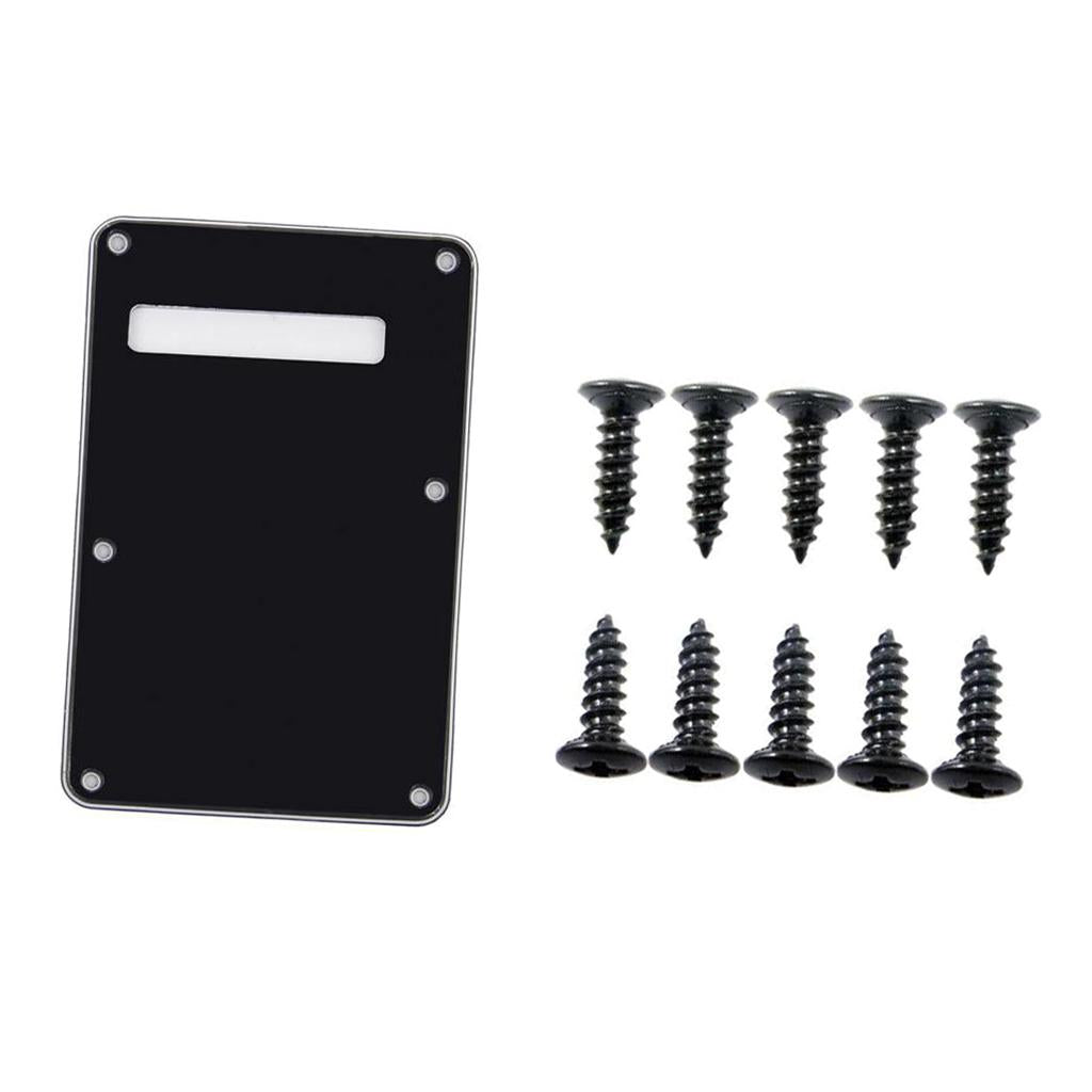 1 Set Electric Guitar Back Plate with Mounting Screws