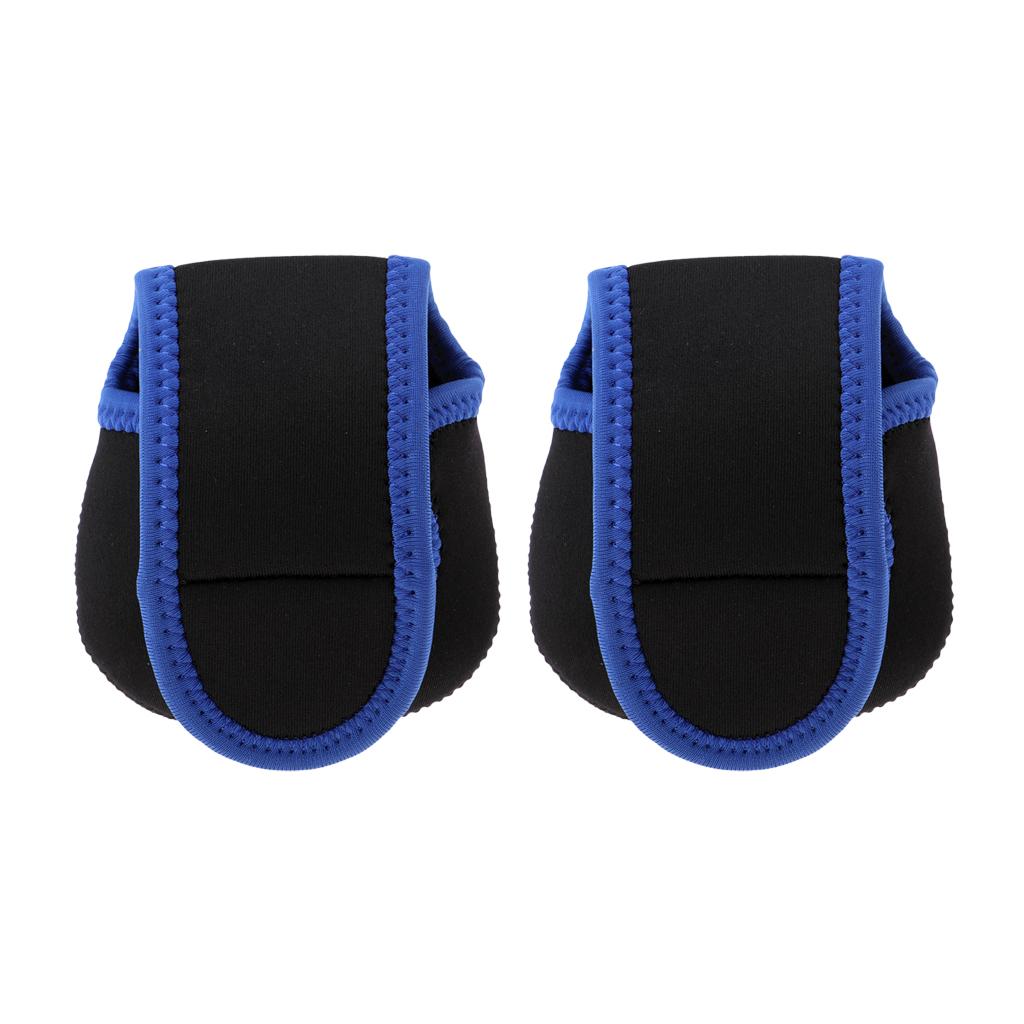 2pcs Baitcasting Reel Bag Cover Fishing Reel Pouch Protective Case Storage