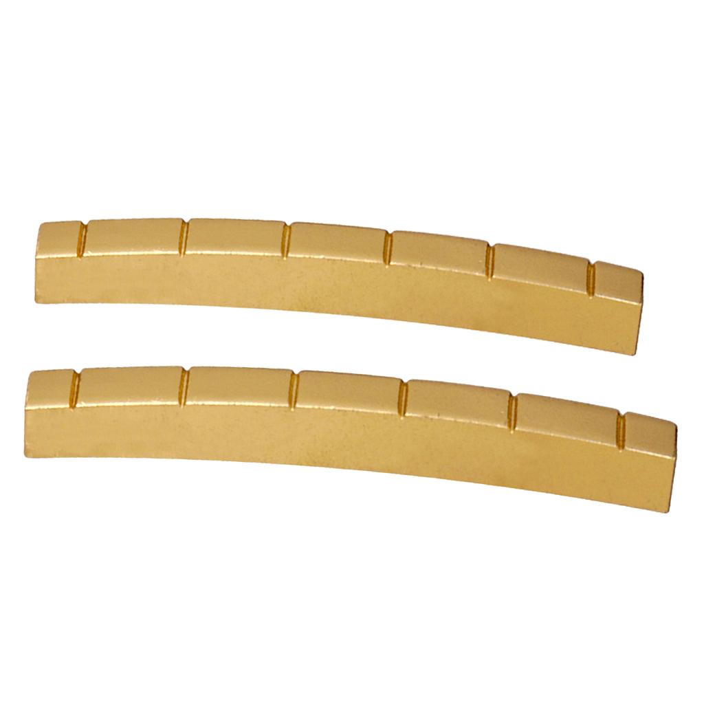 6 String 42mm 43mm Slotted Curved Nut for TL ST Electric Guitar Parts