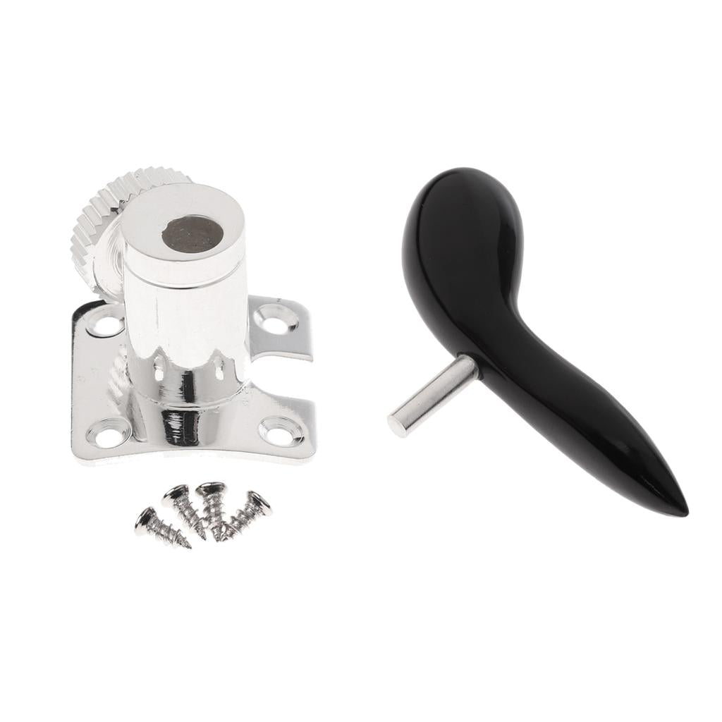 1 Set Bassoon Hand Holder Saddle Rest Stem Base Silver Plated for Bassoon