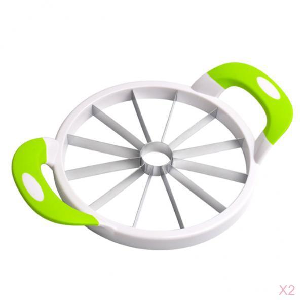 2 pieces Watermelon Cutter Cantaloupe Melon Slicer Kitchen Fruit Divider