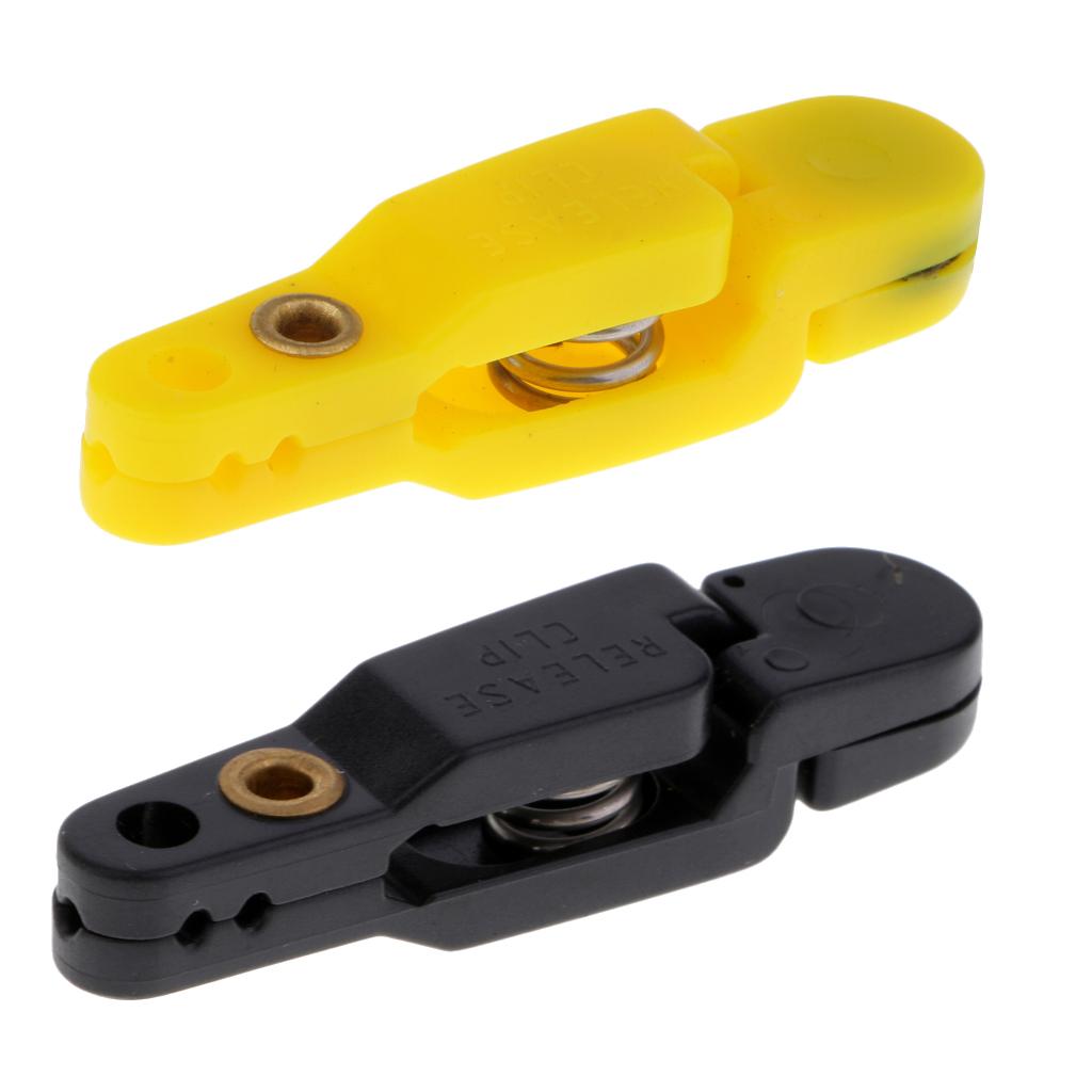 2Pcs Snap Release Clip for Weight,Planer Board, Kite,Heavy Tension Line Clip