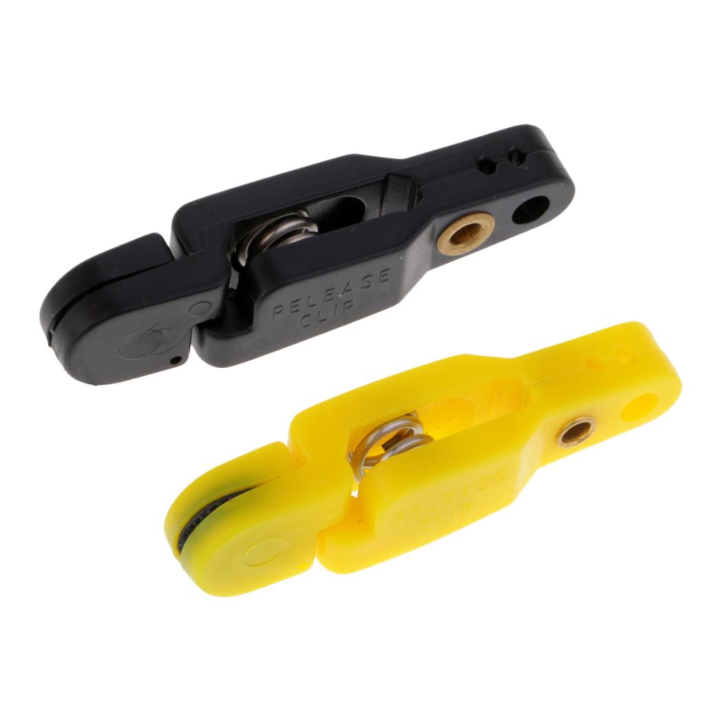 2Pcs Snap Release Clip for Weight,Planer Board, Kite,Heavy Tension Line Clip