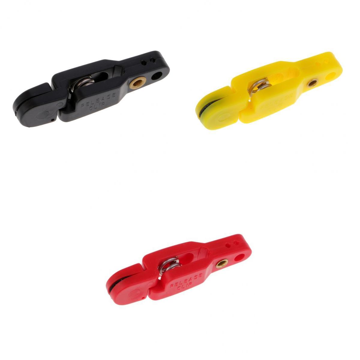 3pcs Snap Release Clip for Weight, Planer Board, Kite, Heavy Tension Clips