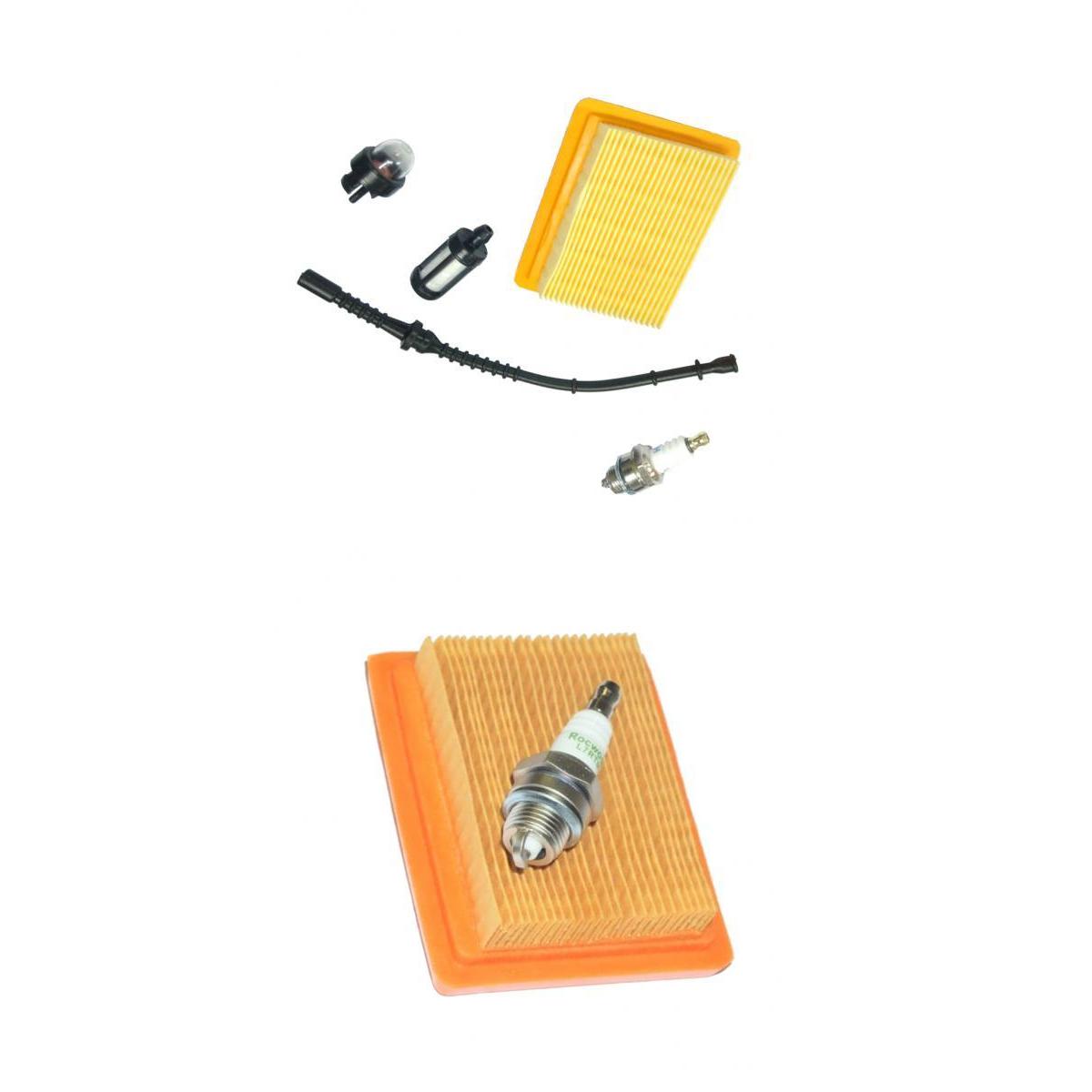 Air Filter Spark Plug for STIHL FS120 FS200 FS250 FS300 FS350 FS400 FS450