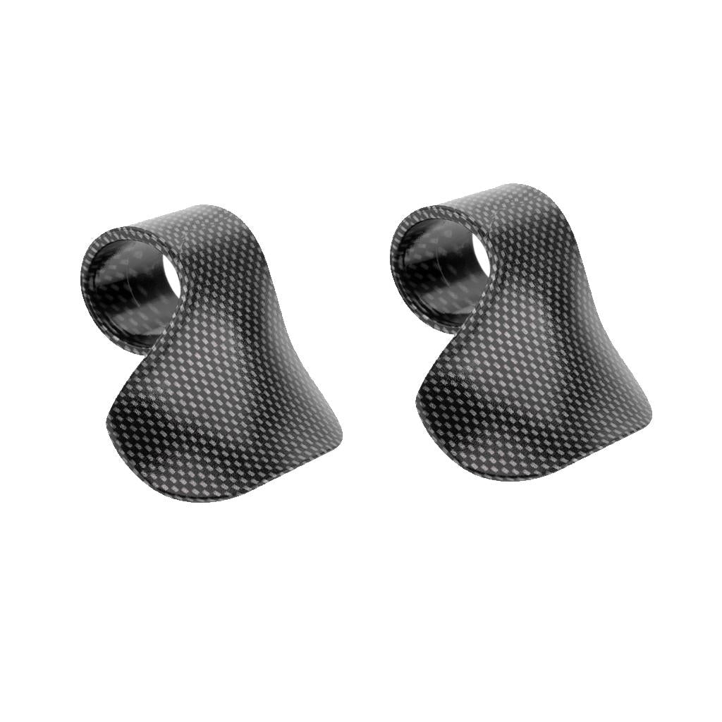 2Pcs Throttle Assist Clip Clamp Wrist Rest Cruise Control Grips Black