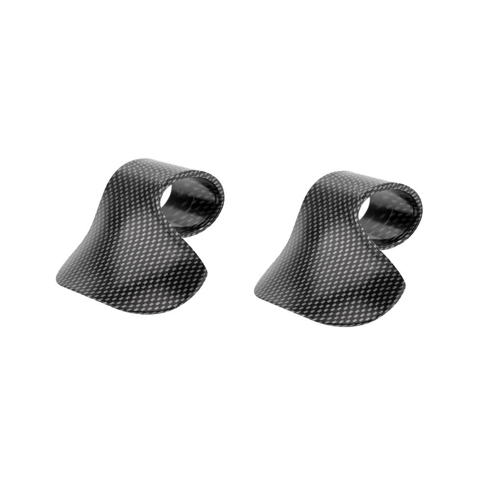 2Pcs Throttle Assist Clip Clamp Wrist Rest Cruise Control Grips Black