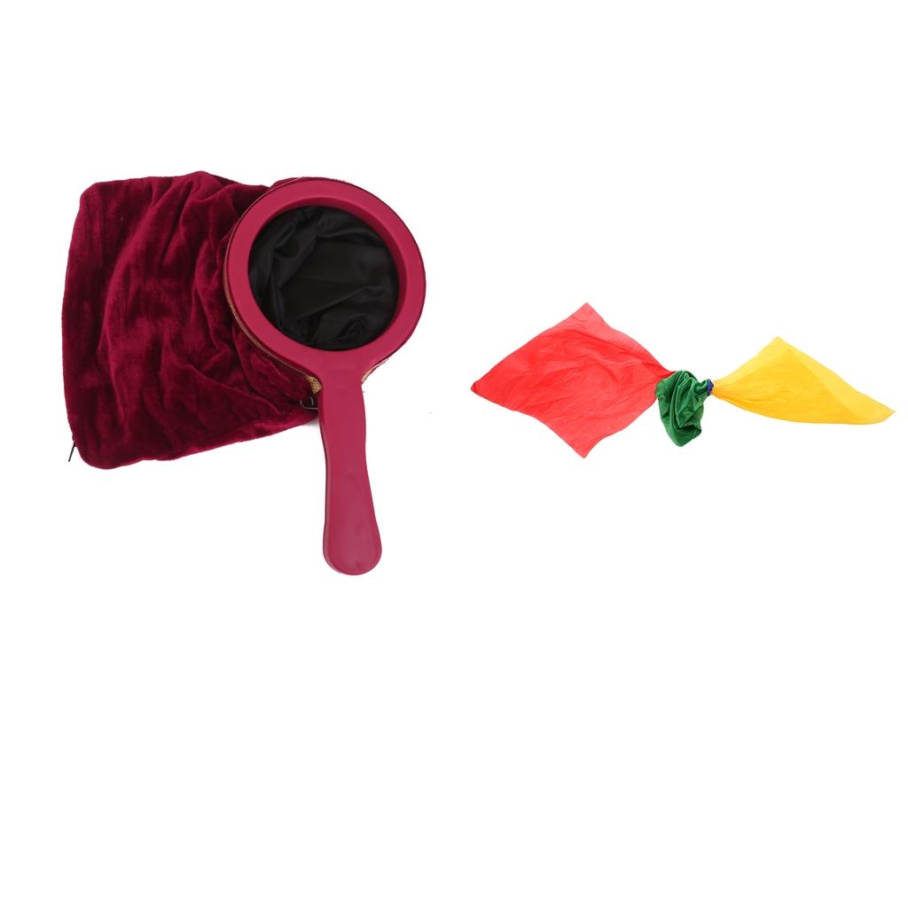 Change Color Silk Scarf and Magic Change Bag for Magic Performance Props Toy