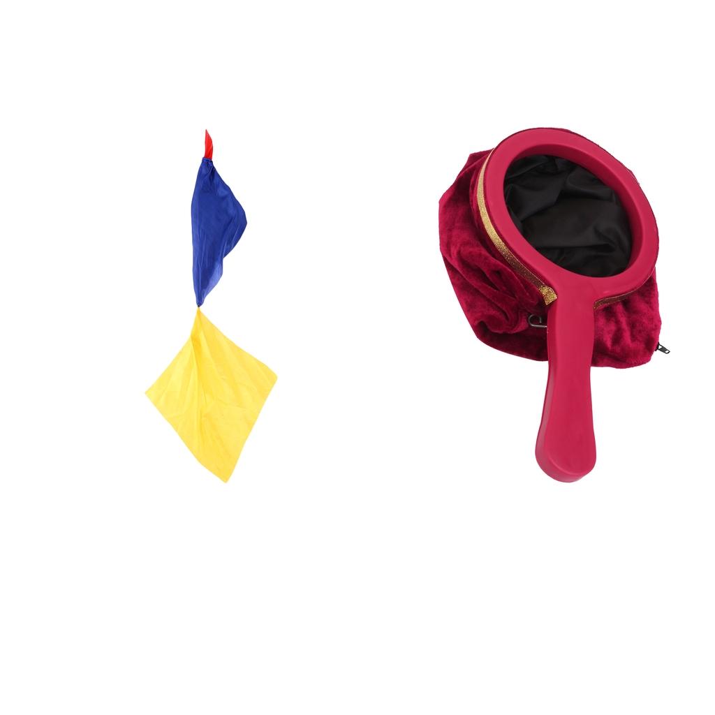 Change Color Silk Scarf and Magic Change Bag for Magic Performance Props Toy
