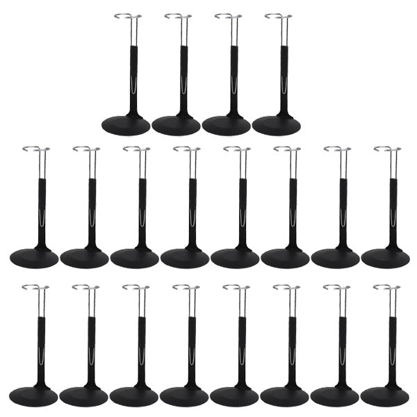1/6 Scale Metal Display Stand Base for 12'' Action Figures Doll Toys 20pcs