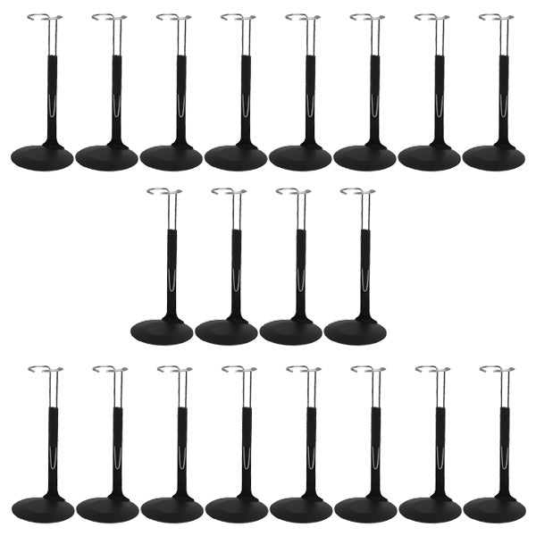 1/6 Scale Metal Display Stand Base for 12'' Action Figures Doll Toys 20pcs
