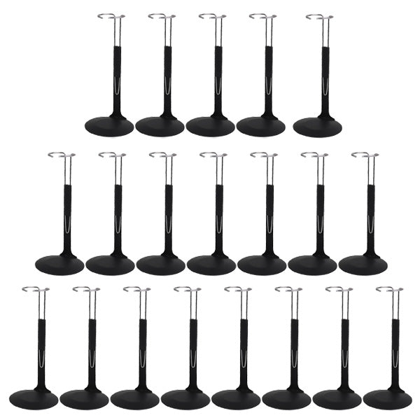 1/6 Scale Metal Display Stand Base for 12'' Action Figures Doll Toys 20pcs